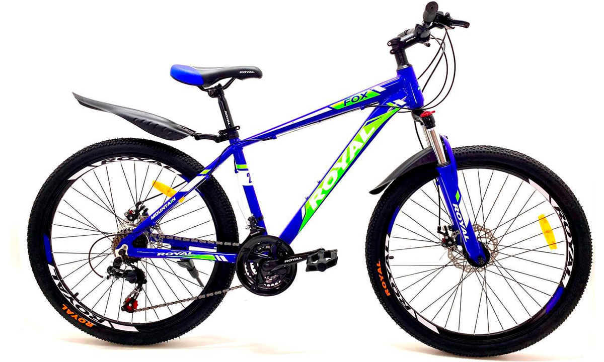 Фотографія Велосипед ROYAL FOX 27,5" (2021) 2021 blue